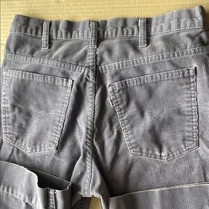 Levi's VTG 1970’s Gray Corduroy Pants